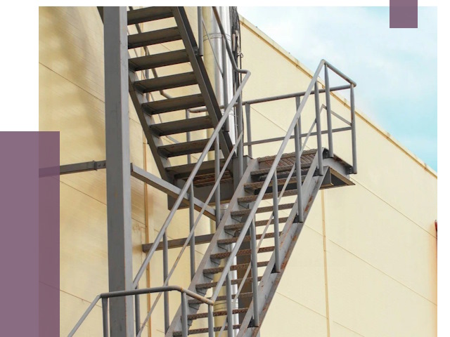 Пожарные лестницы в Коркине от 12457 руб. — монтаж и продажа | ПРОЛЁТ-Крк