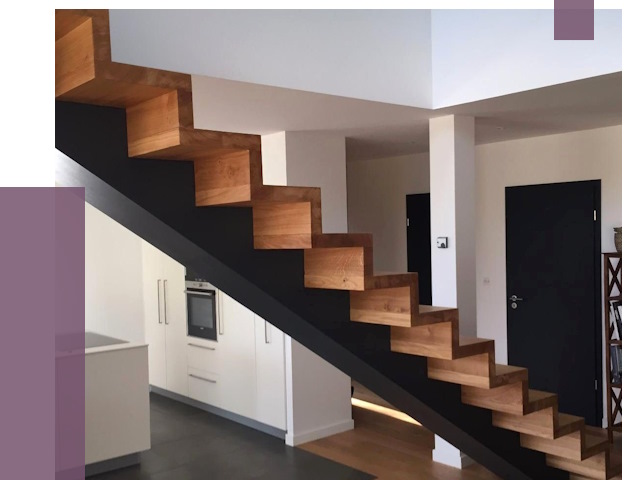 Изготовление деревянных лестниц в Коркине от 88239 руб. | ПРОЛЁТ-Крк