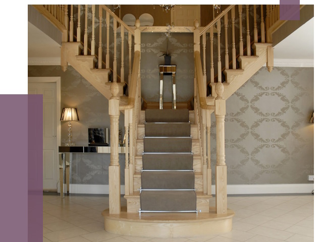 Монтаж деревянных лестниц в Коркине от 7734 руб. 