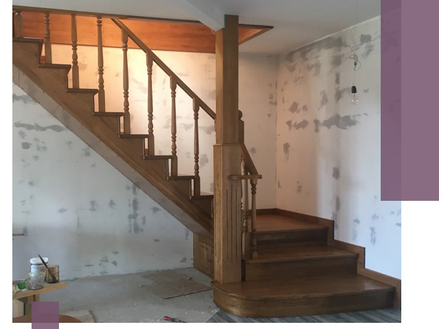 Ремонт деревянных лестниц в Коркине: быстро и качественно