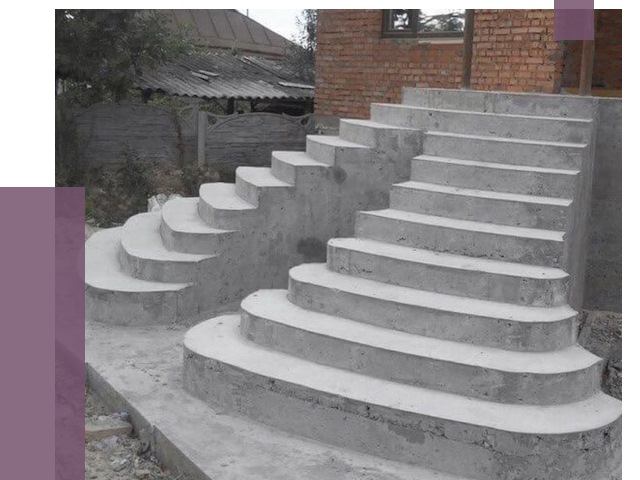 Монтаж бетонных лестниц в Коркине от 4360 руб. 