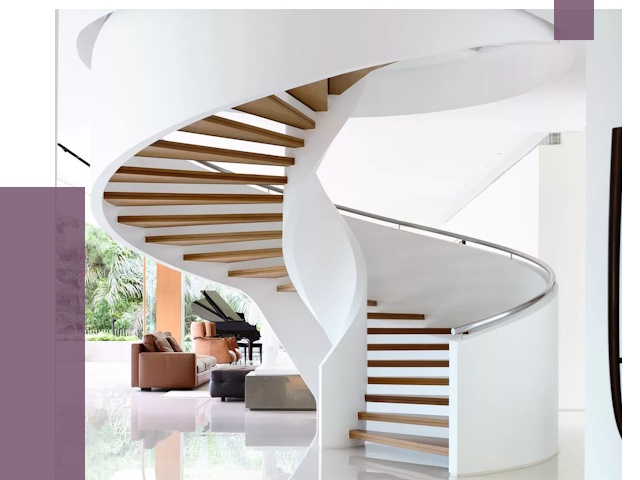 Винтовые лестницы в Коркине под ключ от 49310 руб. | ПРОЛЁТ-Крк