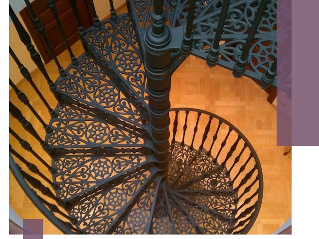 Винтовые лестницы под ключ в Коркине: производство и монтаж