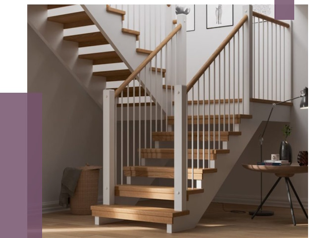 Маршевые лестницы в Коркине от 38669 руб. — монтаж | ПРОЛЁТ-Крк