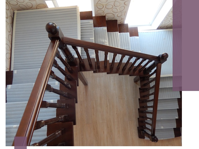 П-образные лестницы под ключ в Коркине — изготовление и монтаж