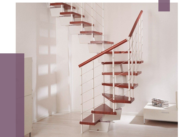 Изготовление лестниц на больцах в Коркине от 9862 руб. | ПРОЛЁТ-Крк