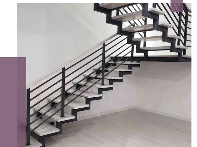 Лестницы на металлокаркасе под ключ в Коркине от 12976 руб. | ПРОЛЁТ-Крк