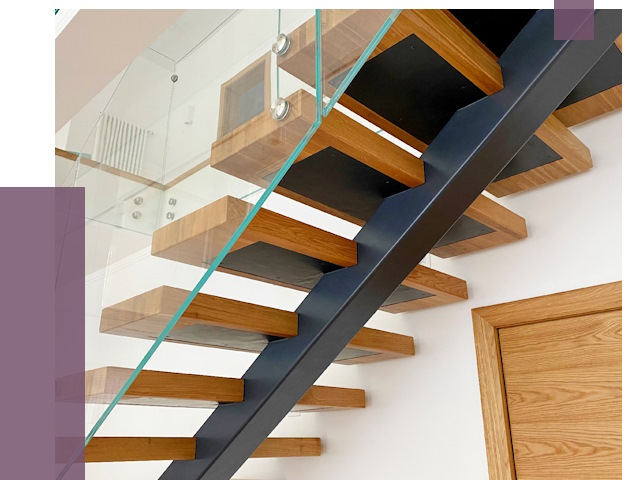 Лестницы на монокосоуре в Коркине от 19205 руб. под ключ | ПРОЛЁТ-Крк