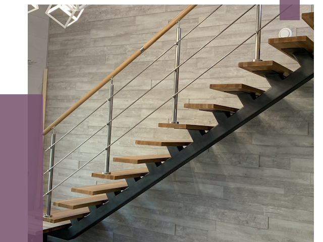 Изготовление лестниц на монокосоуре в Коркине от 77338 руб. 