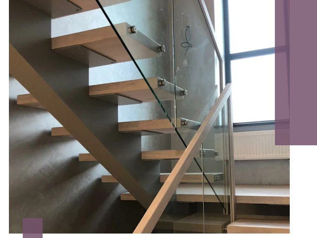 Изготовление лестниц на монокосоуре в Коркине с монтажом и гарантией