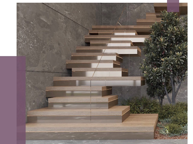 Современные лестницы в Коркине от 14014 руб. | ПРОЛЁТ-Крк