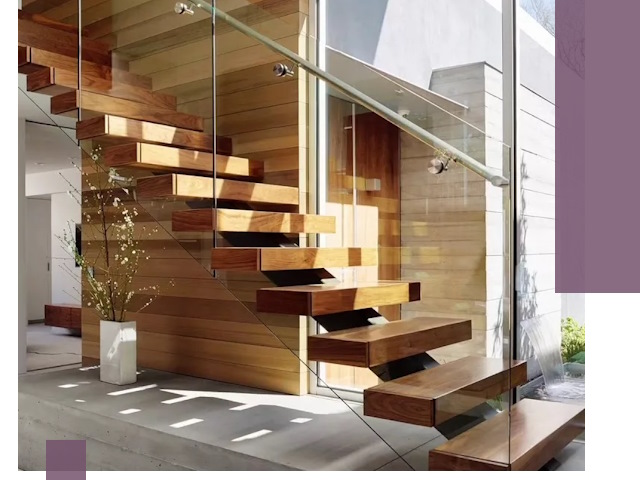 Современные лестницы на заказ в Коркине — изготовление и монтаж