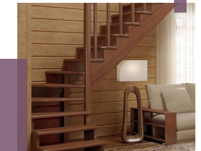 Лестницы эконом класса в Коркине от 18530 руб. бюджетные решения