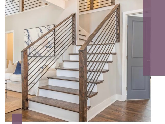 Лестницы для коттеджа под ключ в Коркине — изготовление и монтаж