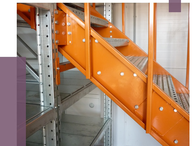 Лестницы для склада в Коркине от 77858 руб. — решения | ПРОЛЁТ-Крк