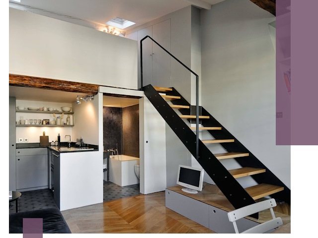 Лестницы на антресоль под ключ в Коркине — изготовление и монтаж