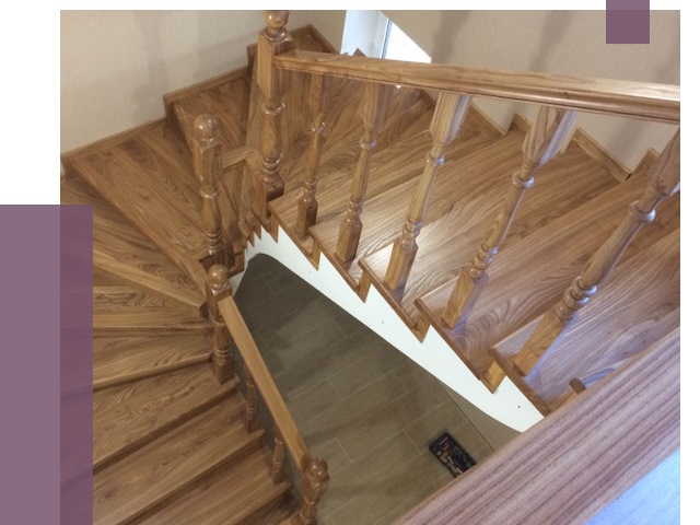 Тонировка лестниц в Коркине от 8824 руб. | ПРОЛЁТ-Крк