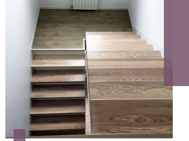 Тонировка лестниц в Коркине: качественно и долговечно