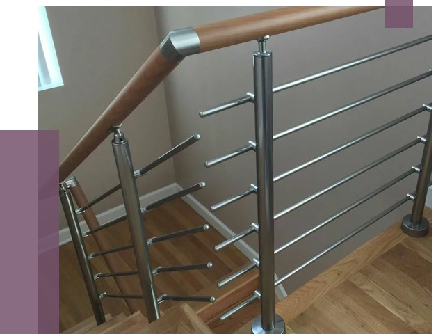 Изготовление перил в Коркине от 4671 руб. — перила на заказ | ПРОЛЁТ-Крк