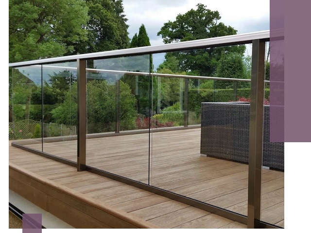 Алюминиевые перила на заказ в Коркине — монтаж и гарантия