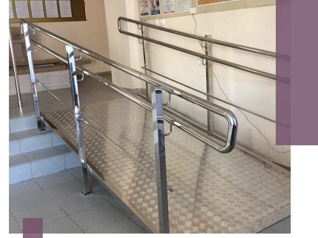 Перила для инвалидов в Коркине — надежные поручни и ограждения