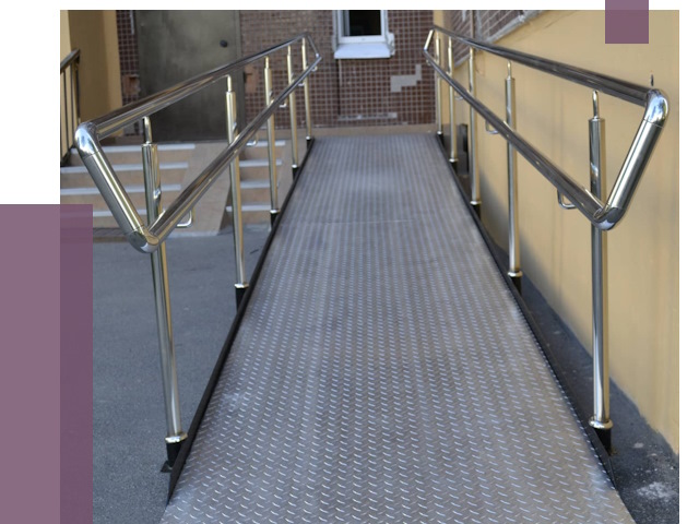 Пандусы в Коркине от 12457 руб. — установка для инвалидов | ПРОЛЁТ-Крк