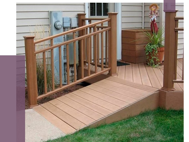 Пандус на крыльцо в Коркине под ключ от 7890 руб. 