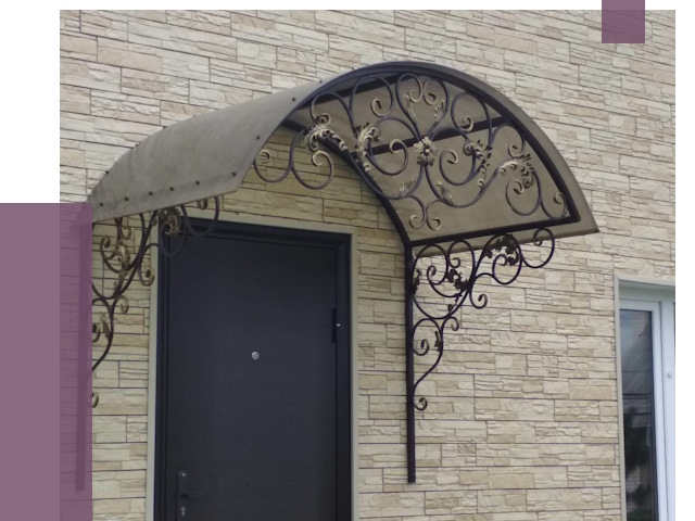 Ремонт козырьков в Коркине от 7526 руб.  | ПРОЛЁТ-Крк