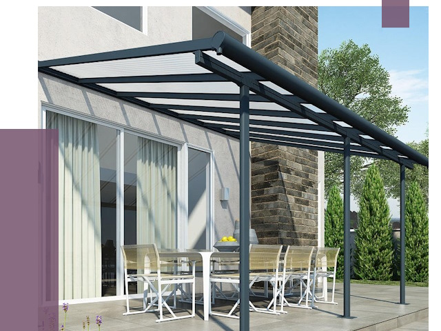 Навесы пристенные в Коркине от 9239 руб. — монтаж и установка | ПРОЛЁТ-Крк