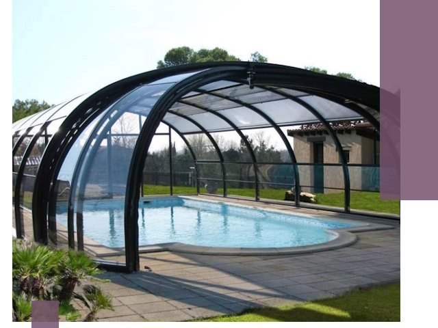 Навесы для бассейна в Коркине: изготовление и монтаж под ключ