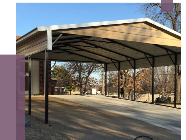 Двускатные навесы в Коркине от 8149 руб.  | ПРОЛЁТ-Крк