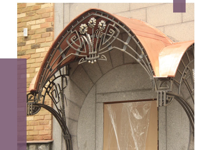 Арочные козырьки в Коркине от 14793 руб. 