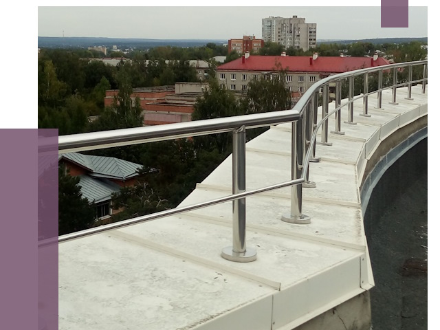 Парапеты и ограждения кровли в Коркине от 5035 руб.