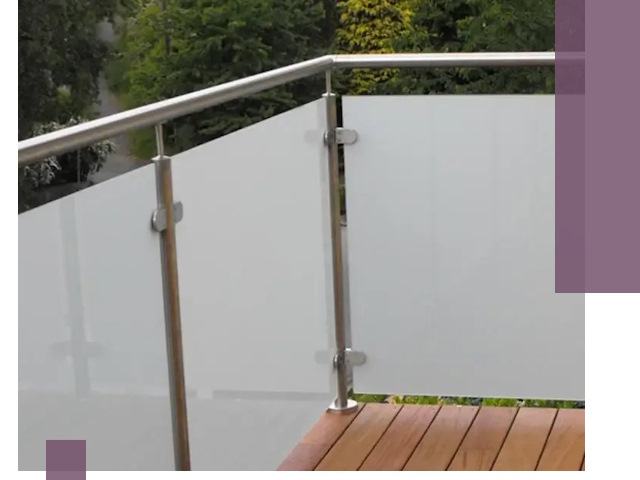 Алюминиевые парапеты для балконов и террас в Коркине