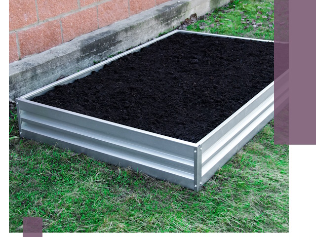 Металлические бордюры для грядок в Коркине: прочность и аккуратность