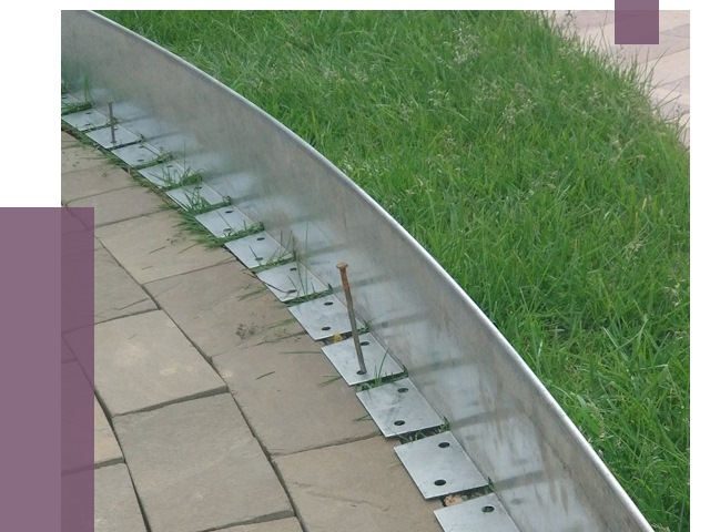 Металлические бордюры для тротуаров в Коркине от 8824 руб.