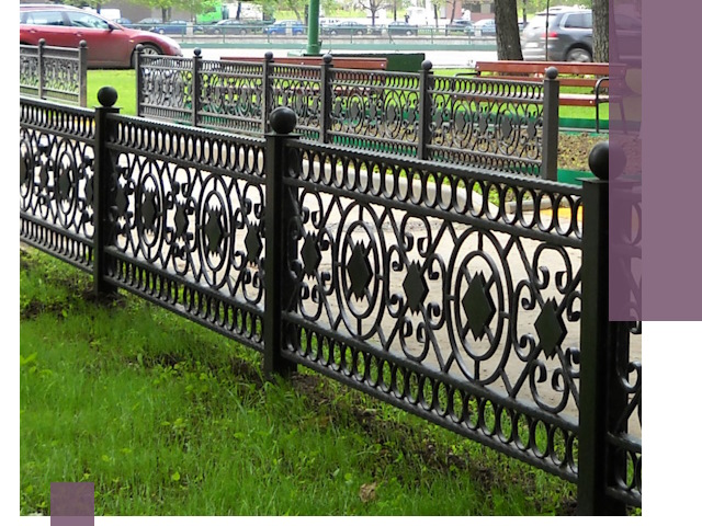 Секционные газонные ограждения под ключ в Коркине