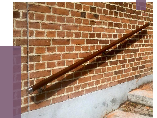 Изготовление пристенных поручней в Коркине от 4516 руб. — ПРОЛЁТ-Крк