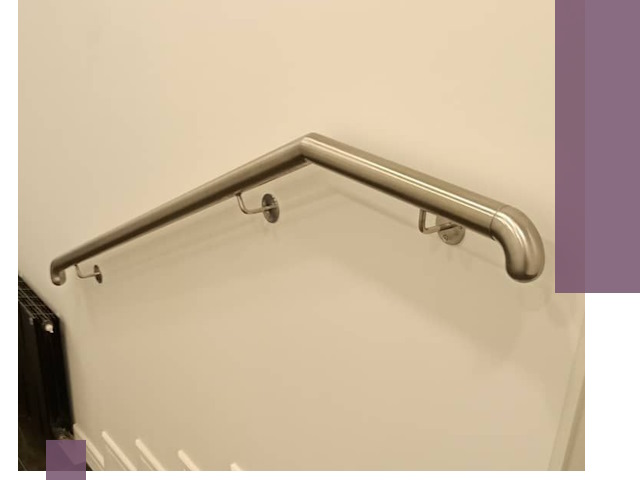 Изготовление пристенных поручней в Коркине под ключ за сроки