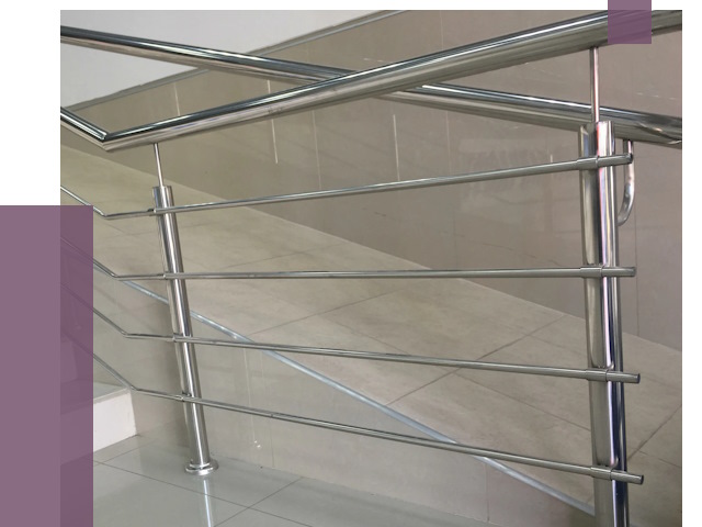 Изготовление поручней из нержавеющей стали в Коркине